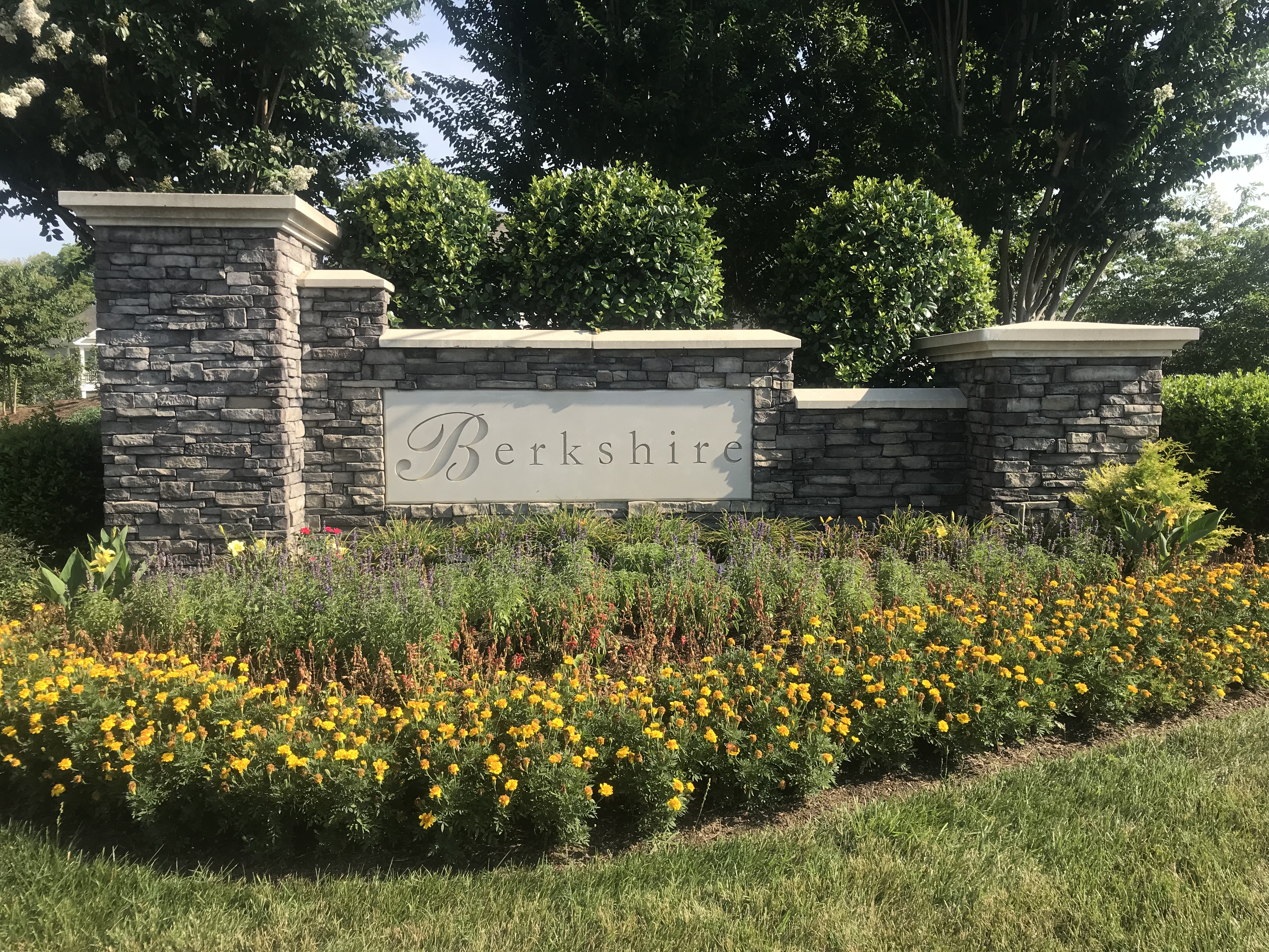 Berkshire Entrance Sign