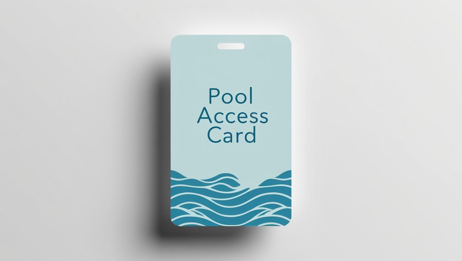 Pool Access Card